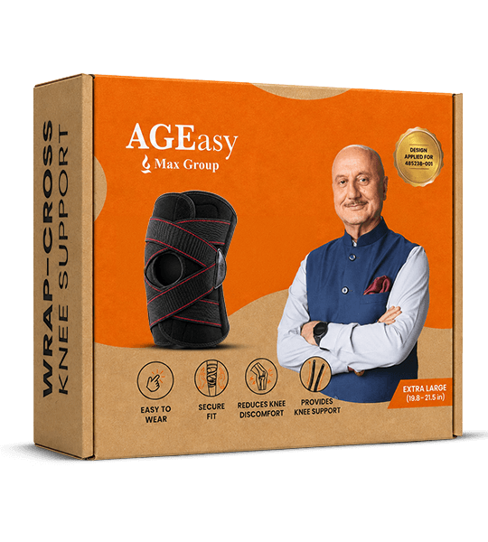 Wrap-Cross Knee Support