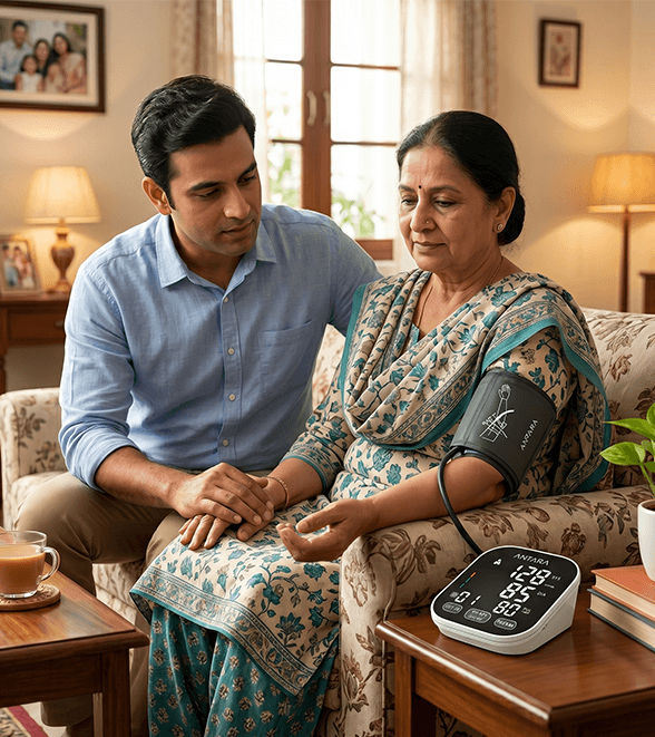 1 in 5 Indian Adults Now Have High Blood Pressure: Should Your Parent Get a Home Monitor?