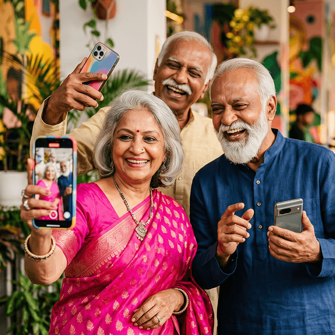 India's Viral 'Granfluencers' Are Proving 75 Is Just a Number