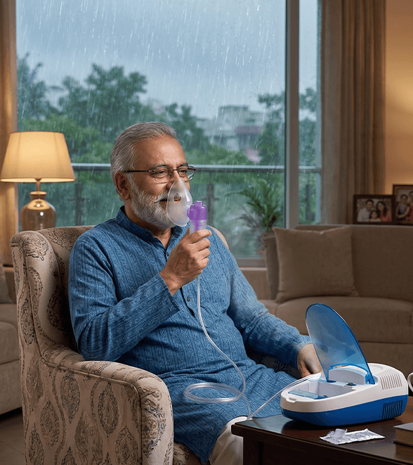 Why Home Nebulizer Searches Are Surging Across India Before the Monsoon