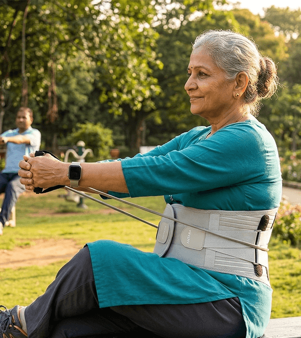 Can a Backache Belt Make Exercising or Walking Comfortable Again?
