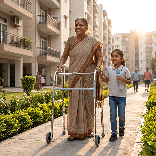 The Role Of Walkers With Wheels in Assisting Seniors With Limited Mobility