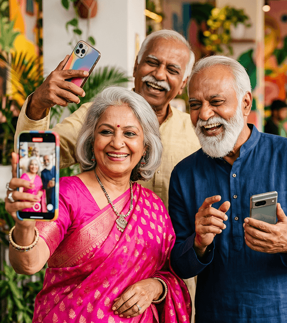 India's Viral 'Granfluencers' Are Proving 75 Is Just a Number