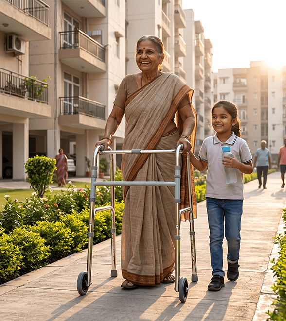 The Role Of Walkers With Wheels in Assisting Seniors With Limited Mobility