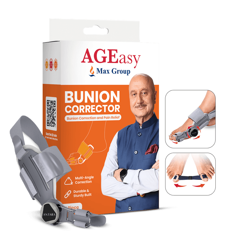 AGEasy Bunion Corrector – Realign Your Toe (Free Toe Exerciser)