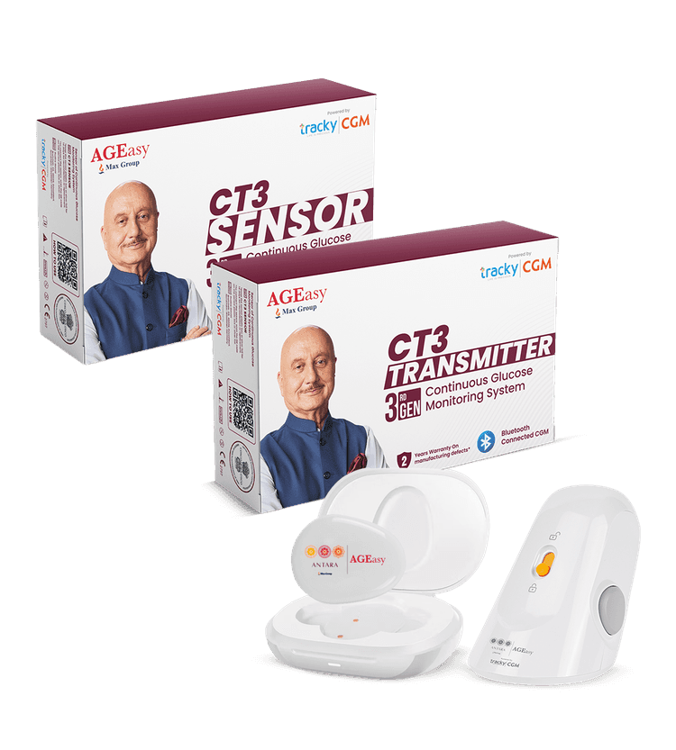 AGEasy Continuous Glucose Monitor (CGM) + Transmitter